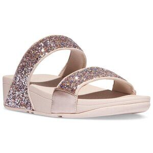 FitFlop Women's Lulu Multi-Tonal Glitter Wedge Sandals